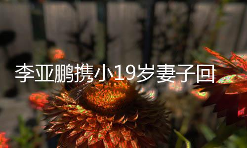 李亞鵬攜小19歲妻子回鄉(xiāng)四川過(guò)年，溫馨團(tuán)聚引發(fā)關(guān)注
