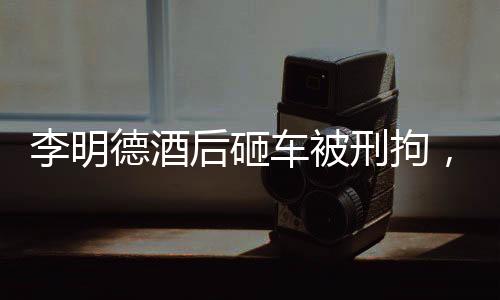 李明德酒后砸車被刑拘，事件深度解析