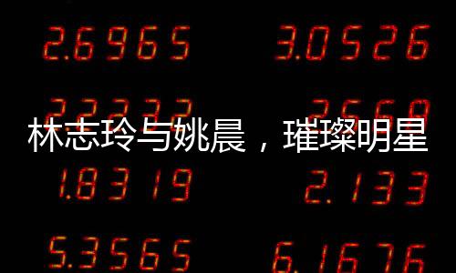 林志玲與姚晨，璀璨明星的美麗風采