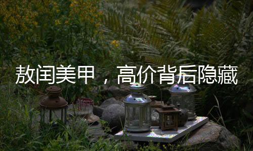 敖閏美甲，高價(jià)背后隱藏著哪些魅力？價(jià)格達(dá)上千元的奧秘解析
