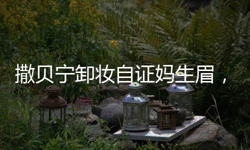 撒貝寧卸妝自證媽生眉，揭秘真實(shí)與虛擬之間的自我挑戰(zhàn)
