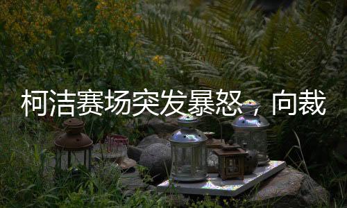 柯潔賽場突發(fā)暴怒，向裁判發(fā)問挑戰(zhàn)，比賽的公平性究竟何在？