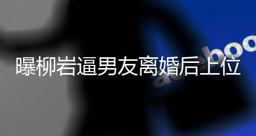 曝柳巖逼男友離婚后上位，事件深度解讀與多視角觀察