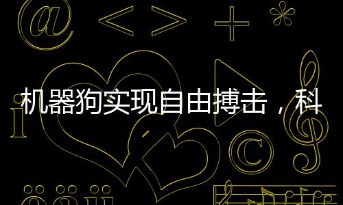 機(jī)器狗實(shí)現(xiàn)自由搏擊，科技與運(yùn)動(dòng)的完美結(jié)合