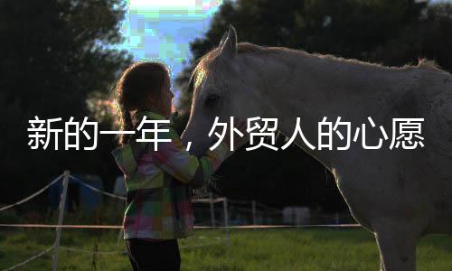 新的一年，外貿(mào)人的心愿展望