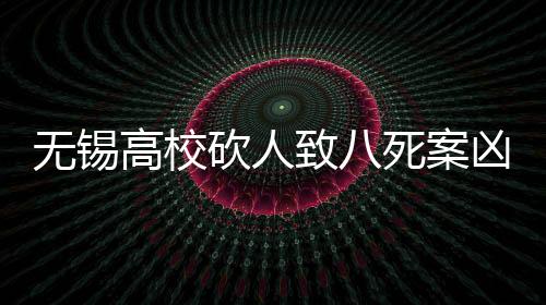 無錫高校砍人致八死案兇手被執(zhí)行死刑紀實