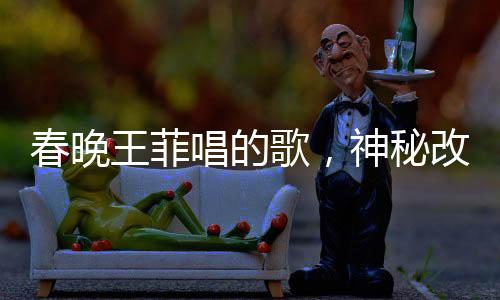 春晚王菲唱的歌，神秘改字背后的故事