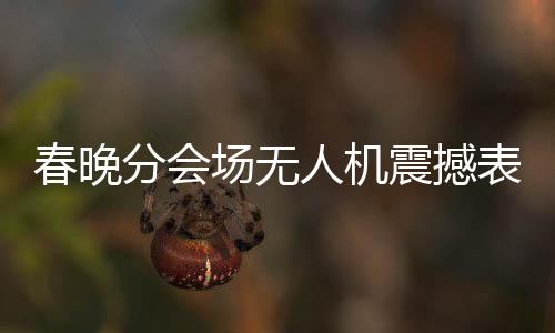 春晚分會(huì)場無人機(jī)震撼表演，科技與藝術(shù)的完美融合