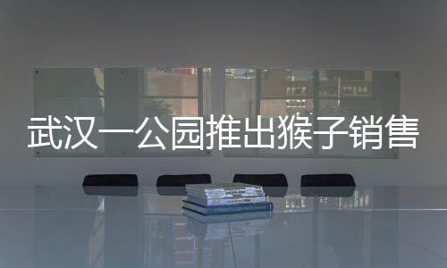 武漢一公園推出猴子銷售活動，單價起售價三千元