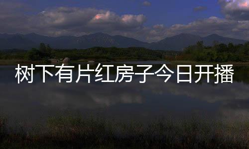 樹下有片紅房子今日開播，探索生活的真實與自然之美