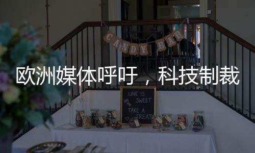 歐洲媒體呼吁，科技制裁是一條錯誤的路