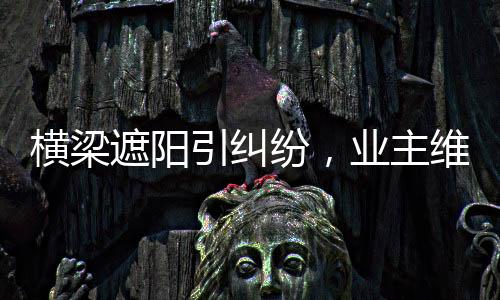 橫梁遮陽引糾紛，業(yè)主維權獲賠——一起新房擋光事件引發(fā)深思