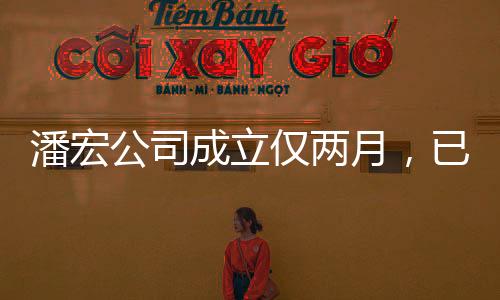 潘宏公司成立僅兩月，已在行業(yè)內(nèi)嶄露頭角——蓬勃發(fā)展態(tài)勢備受矚目