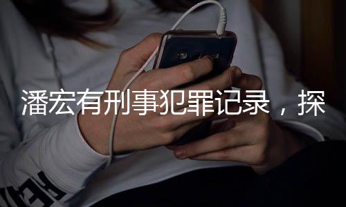 潘宏有刑事犯罪記錄，探究事件背景與后果