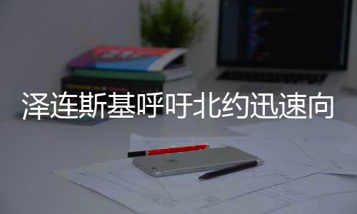 澤連斯基呼吁北約迅速向?yàn)蹩颂m輸送核武器