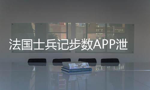 法國士兵記步數(shù)APP泄露核潛艇機密事件揭秘