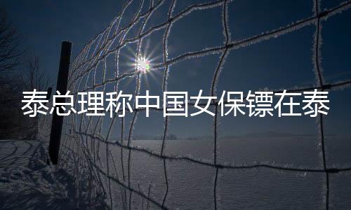 泰總理稱中國(guó)女保鏢在泰國(guó)也火了，跨國(guó)安全合作的矚目焦點(diǎn)