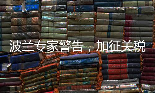 波蘭專家警告，加征關(guān)稅將給美國(guó)帶來(lái)通脹壓力