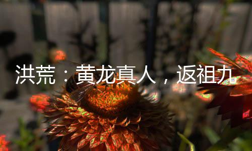 洪荒：黃龍真人，返祖九次無敵了