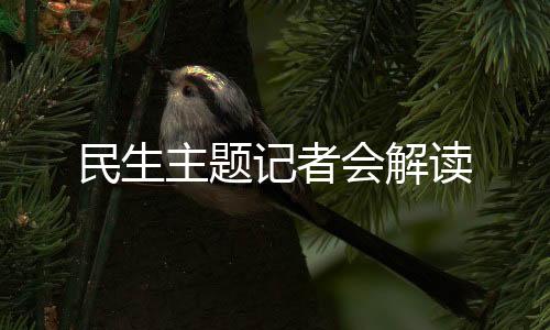 民生主題記者會解讀