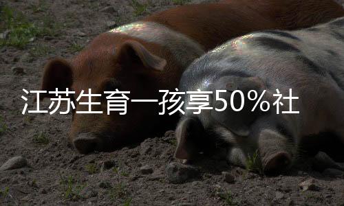 江蘇生育一孩享50％社保補貼，政策解讀與影響分析