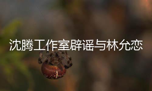 沈騰工作室辟謠與林允戀情傳聞，不實(shí)傳聞，二人并無特殊關(guān)系