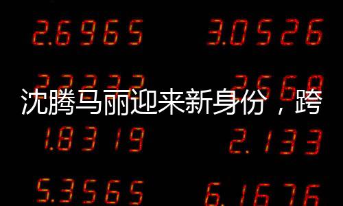 沈騰馬麗迎來新身份，跨界發(fā)展，多元展現(xiàn)藝術(shù)魅力