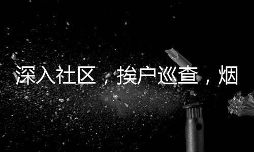 深入社區(qū)，挨戶(hù)巡查，煙花安全檢測(cè)儀助力喜慶無(wú)憂過(guò)年