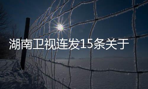湖南衛(wèi)視連發(fā)15條關(guān)于王源的消息，全面解讀其影響力與魅力