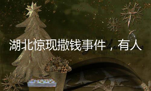 湖北驚現(xiàn)撒錢事件，有人往河里撒錢，引發(fā)社會關(guān)注與思考