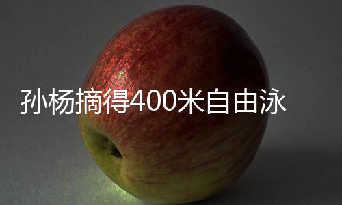 孫楊摘得400米自由泳銀牌，泳壇巨星再創(chuàng)輝煌