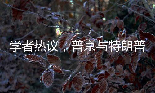 學者熱議，普京與特朗普通話交流信息量龐大