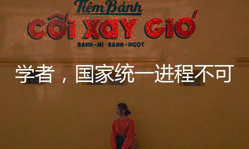 學(xué)者，國(guó)家統(tǒng)一進(jìn)程不可阻擋
