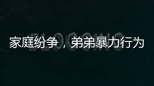 家庭紛爭，弟弟暴力行為引發(fā)關(guān)注，姐姐權(quán)益亟待保護