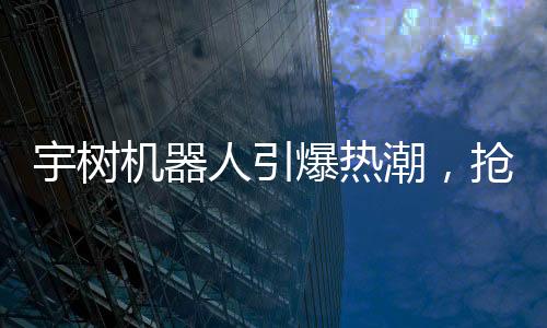 宇樹機(jī)器人引爆熱潮，搶先入手者已開始盈利