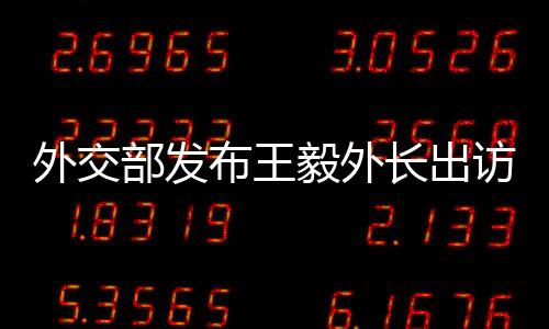 外交部發(fā)布王毅外長出訪消息，一場深化國際交流與合作的旅程