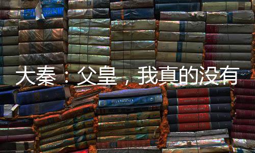 大秦：父皇，我真的沒有私房錢了
