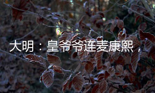 大明：皇爺爺連麥康熙，直播滅清