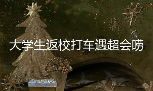 大學(xué)生返校打車遇超會嘮嗑的司機(jī)，一次意外的交流之旅