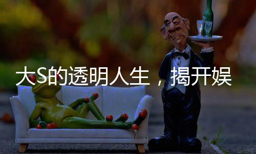 大S的透明人生，揭開娛樂圈的真實(shí)面紗