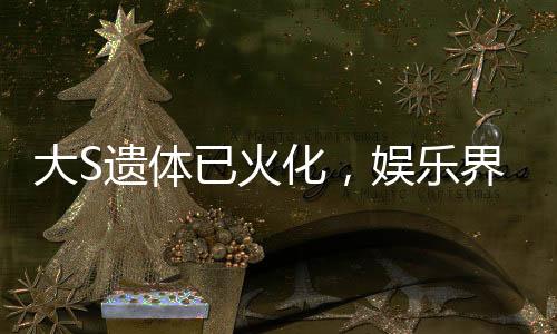 大S遺體已火化，娛樂界震驚的消息