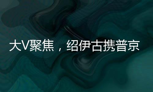 大V聚焦，紹伊古攜普京囑托到訪，俄中合作邁入新紀(jì)元