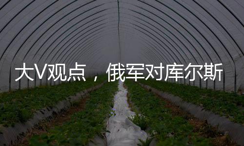 大V觀點(diǎn)，俄軍對庫爾斯克烏軍采取強(qiáng)硬行動分析