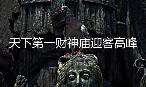 天下第一財(cái)神廟迎客高峰，游客擠滿凌晨