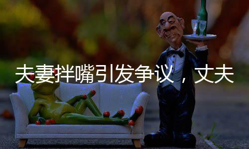夫妻拌嘴引發(fā)爭議，丈夫直接抱走妻子，溝通哄勸的新考驗？