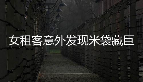 女租客意外發(fā)現(xiàn)米袋藏巨款，揭秘背后故事