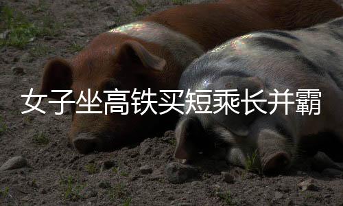 女子坐高鐵買短乘長(zhǎng)并霸座被行拘