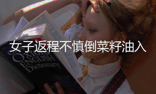 女子返程不慎倒菜籽油入車，耗費(fèi)兩千元清洗事件詳述