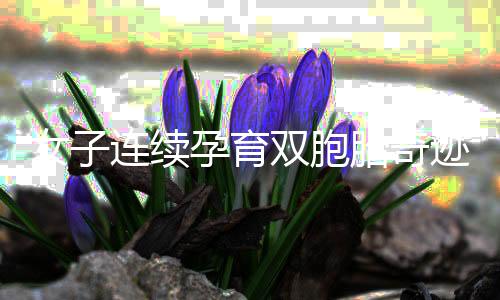 女子連續(xù)孕育雙胞胎奇跡，四個(gè)月再迎新生兒誕生！