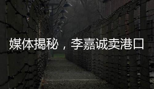 媒體揭秘，李嘉誠賣港口背后的故事——遠(yuǎn)非簡單的商業(yè)決策